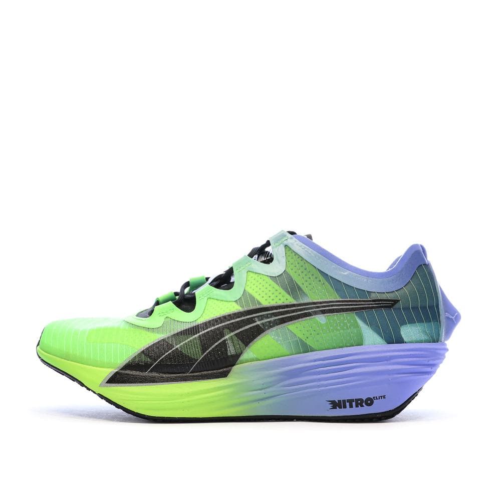 Chaussures de running Bleu/Vertes Femme Puma Fast-fwd 1