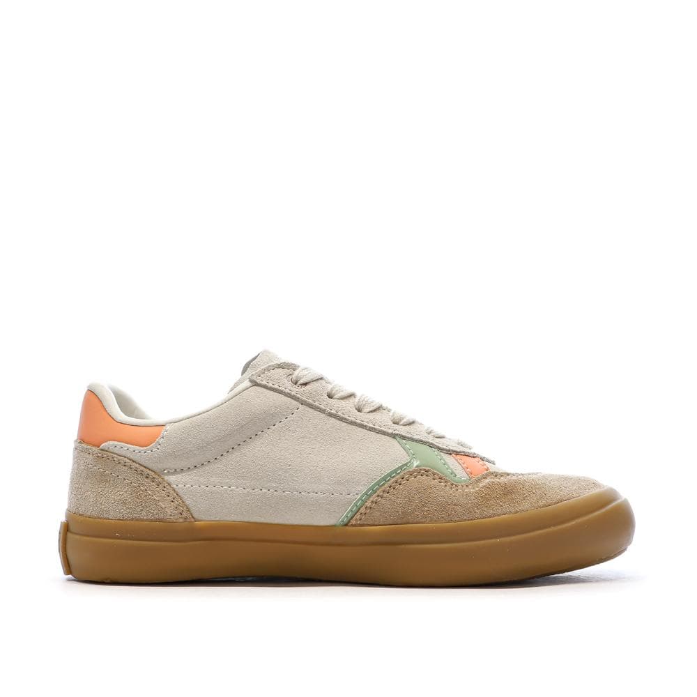Baskets Beige/Rose Femme Pepe Jeans Travis 2