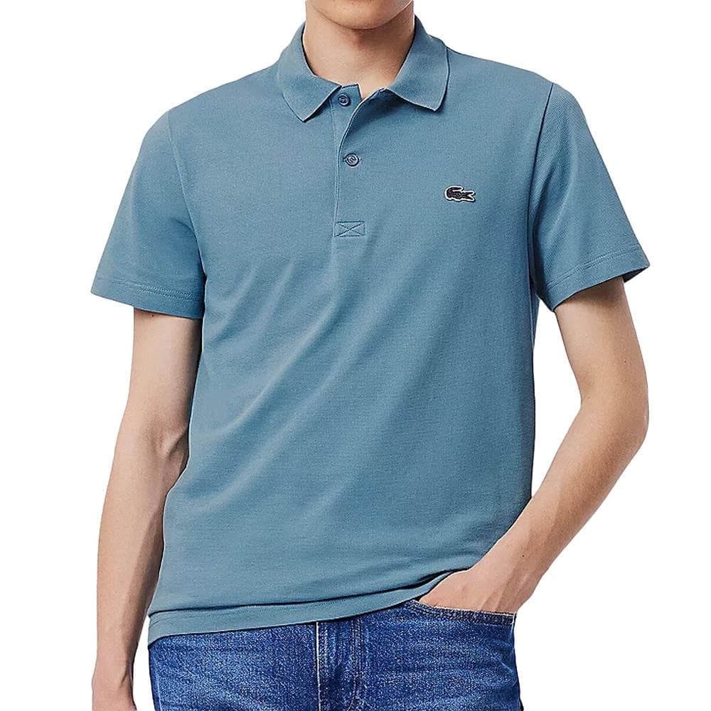 Polo Bleu Ciel Homme Lacoste DH5522 1