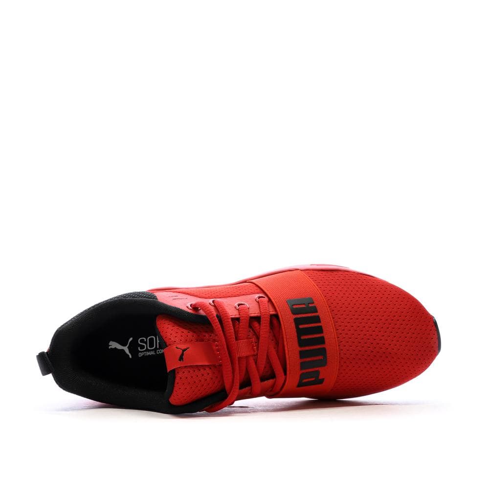 Baskets Rouges Homme Puma Wired 4