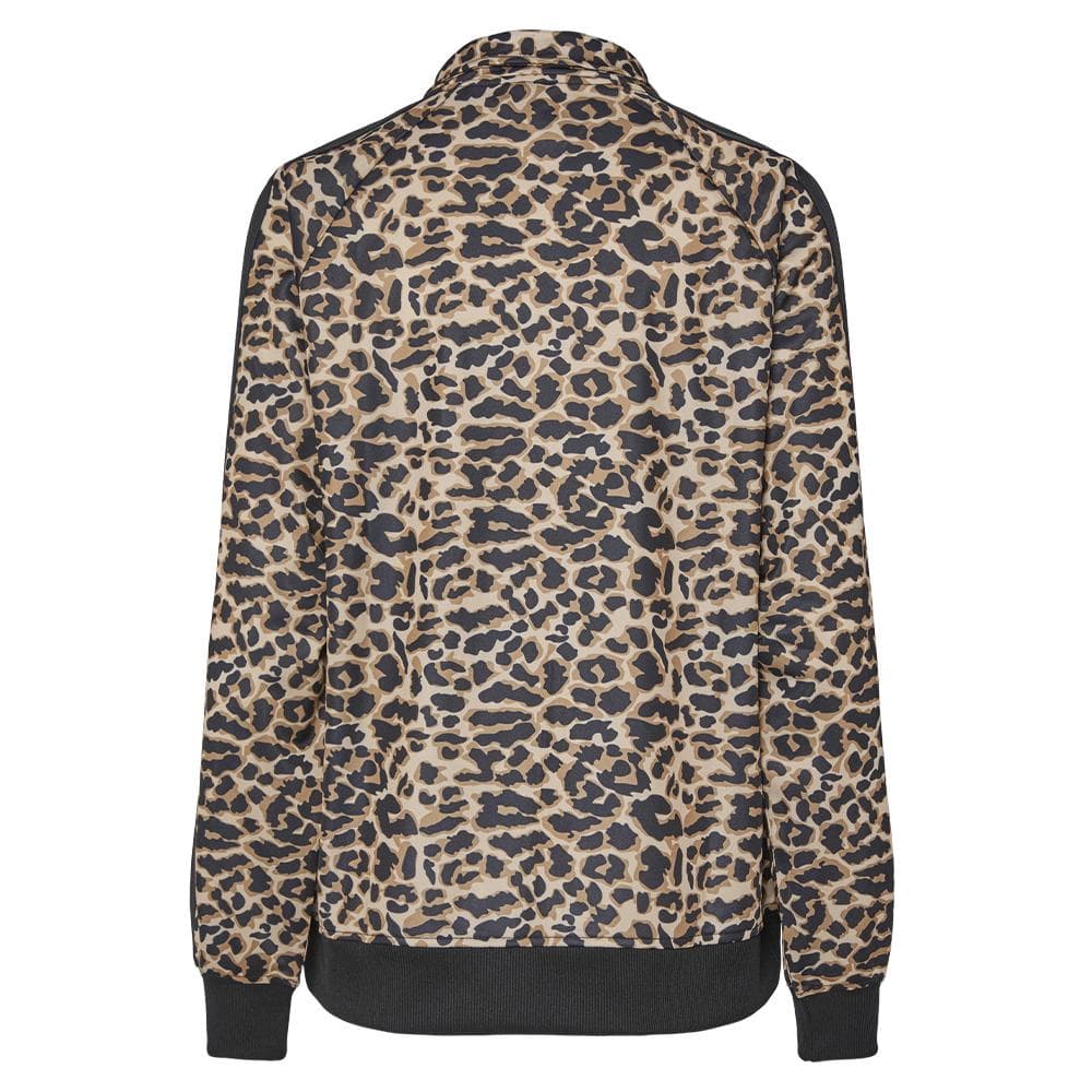 Sweat Léopard Marron/Noir Femme Pieces Grace 2