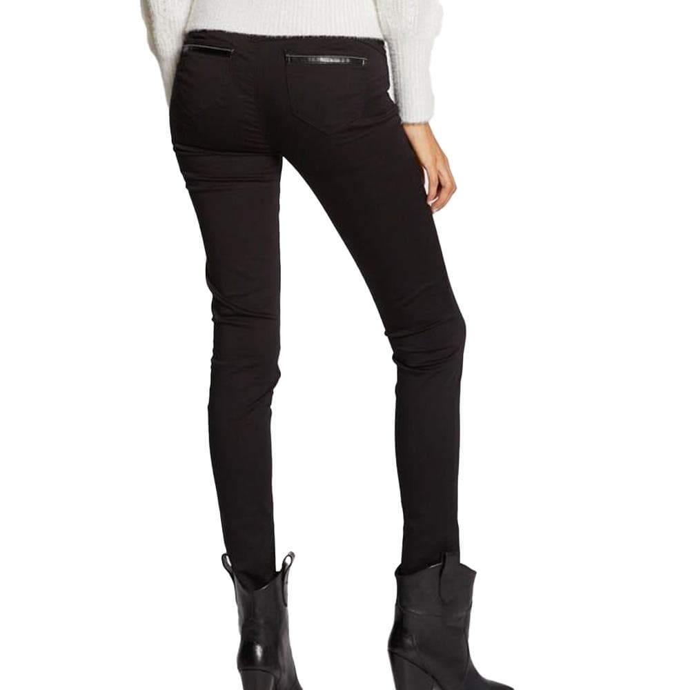 Pantalon Slim Noir Femme Morgan PACO 2