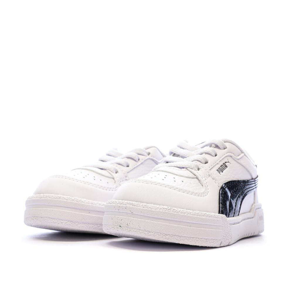 Baskets Blanche/Noir Fille Puma Ca Pro Jewel 6