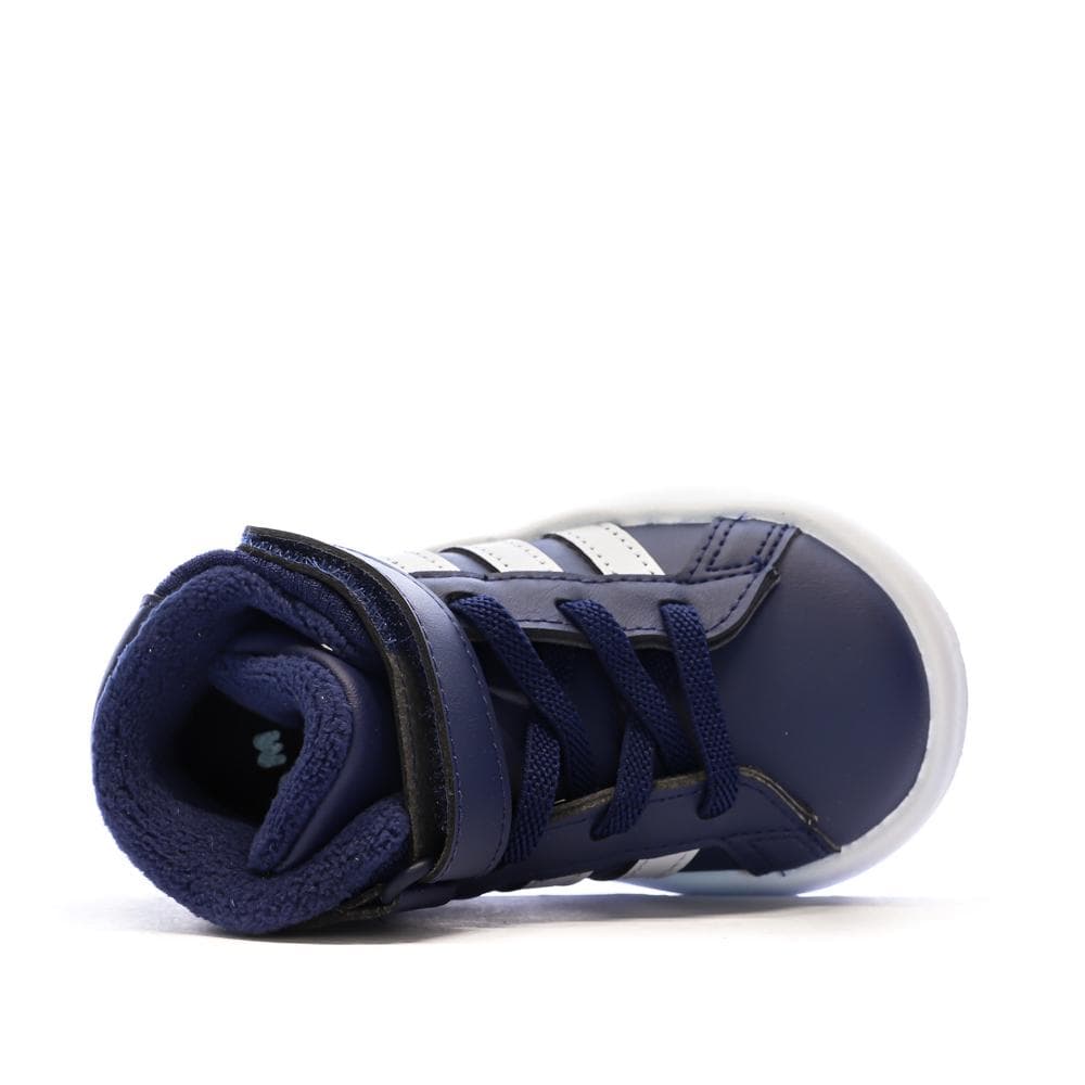 Baskets Marines Garçon Adidas Grand Court Mid 4