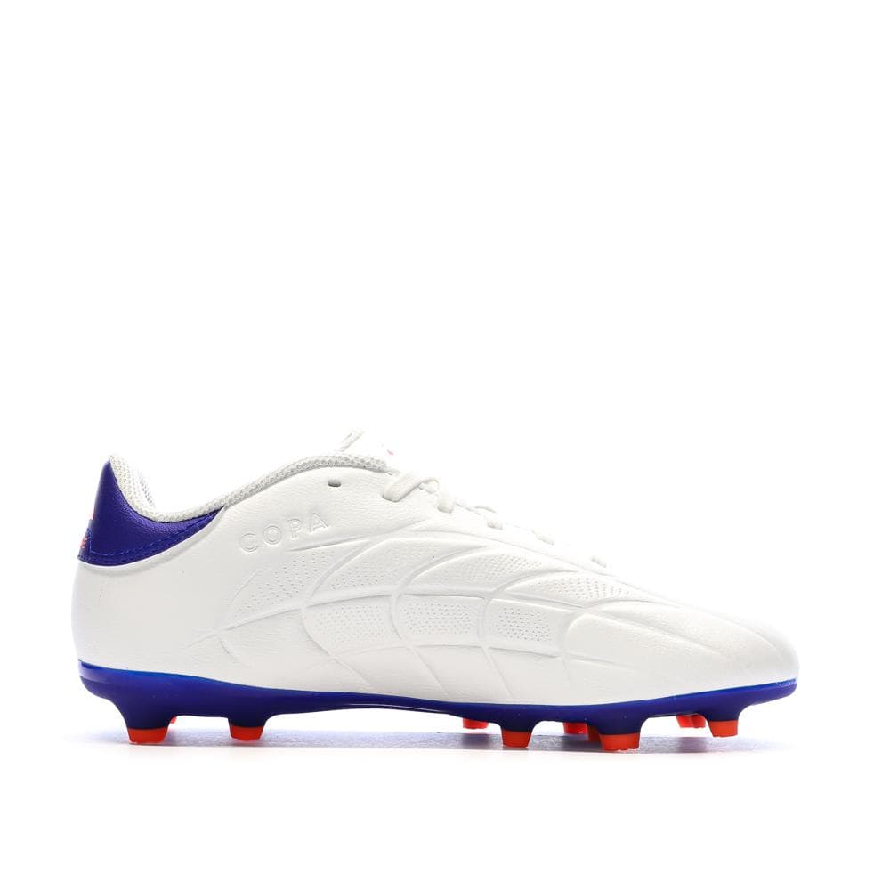 Chaussures de Football Blanc/Bleu Garçon Adidas Copa Pure 2 League Fg 2