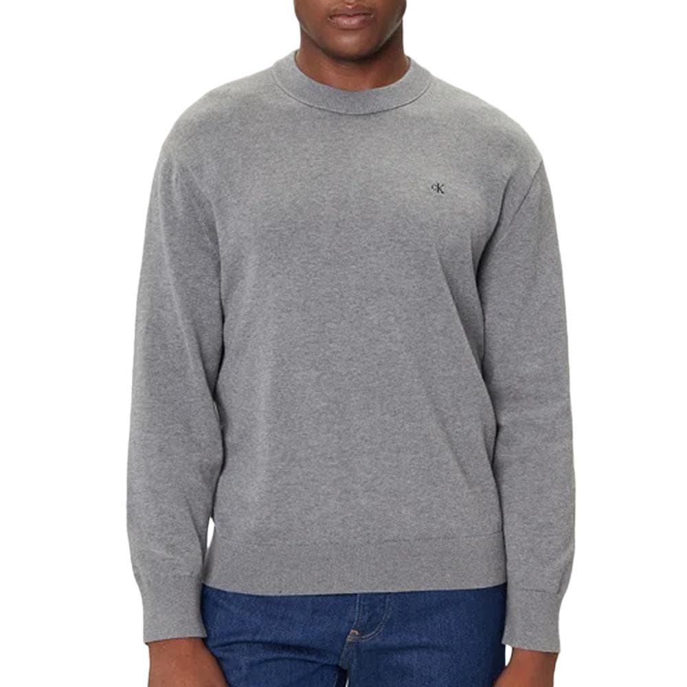 Sweat Gris Homme Calvin Klein Jeans Easy 1