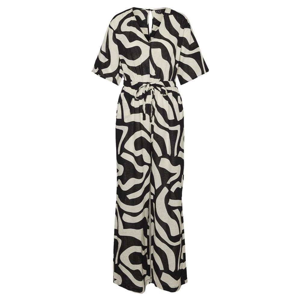 Combinaison Noir/Écru Femme Vero Moda Magnete 1