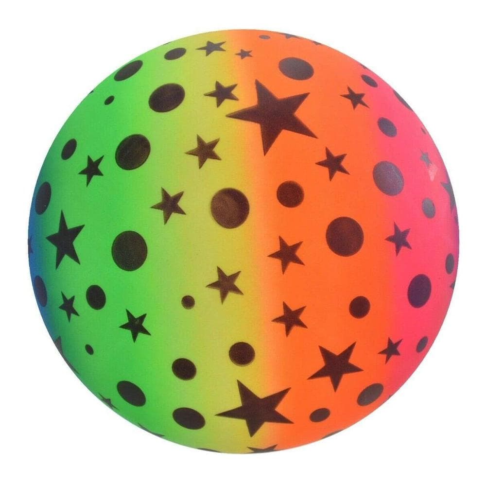 Ballon de Plage Multicolore Arc En Ciel 1