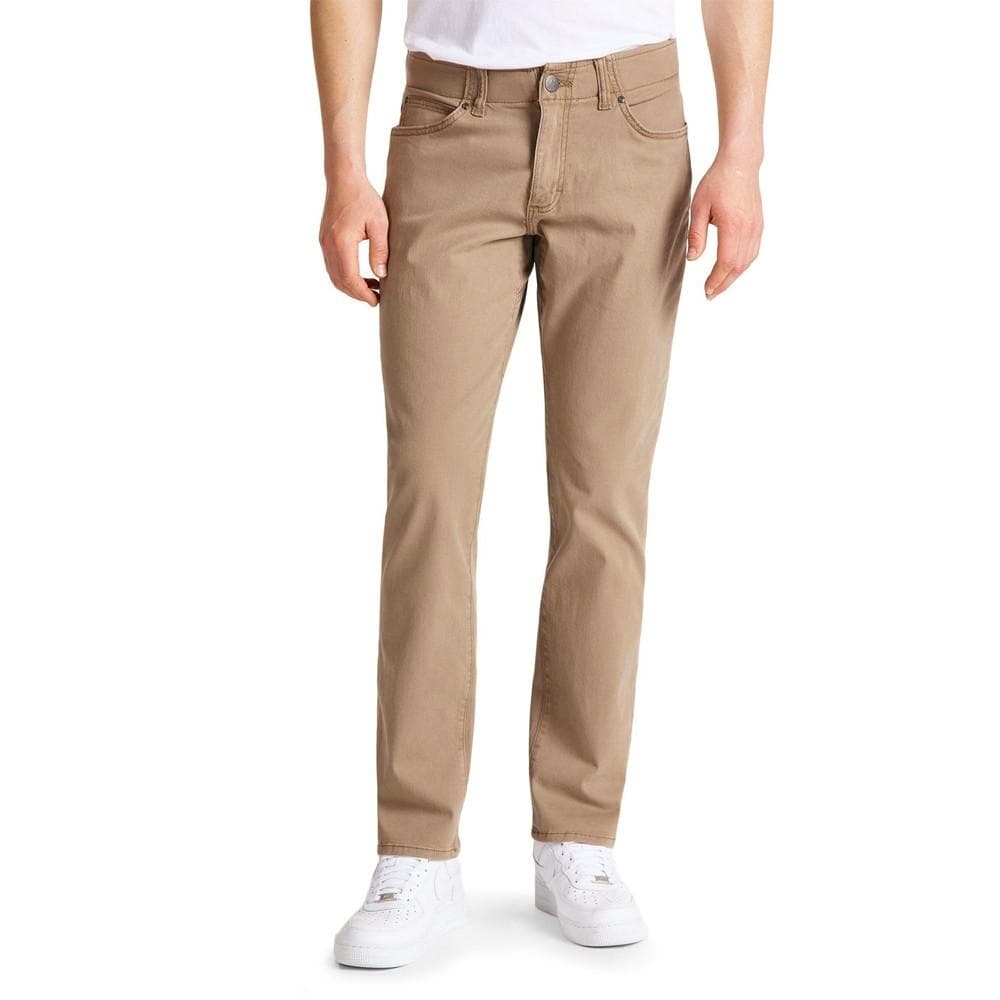 Pantalon Chino Beige Homme Lee Cougar 1