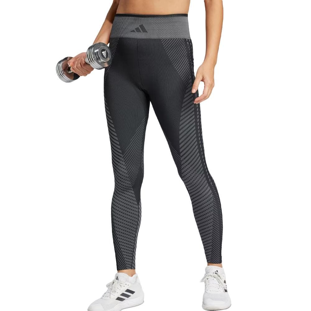 Pantalon Noir Femme Adidas Knit 1