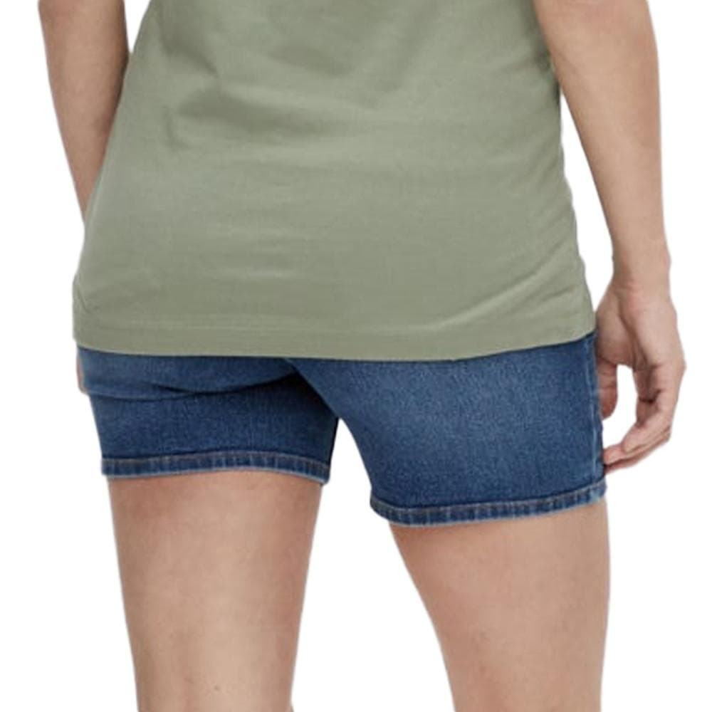 Short de Grossesse en Jean Bleu Femme Mamalicious Lamy 2