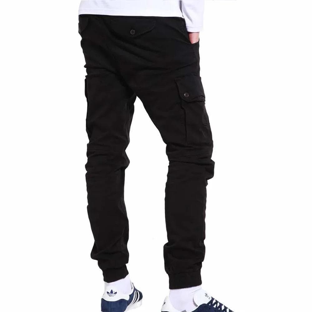 Pantalon Cargo Noir Homme Jack & Jones Warner 2