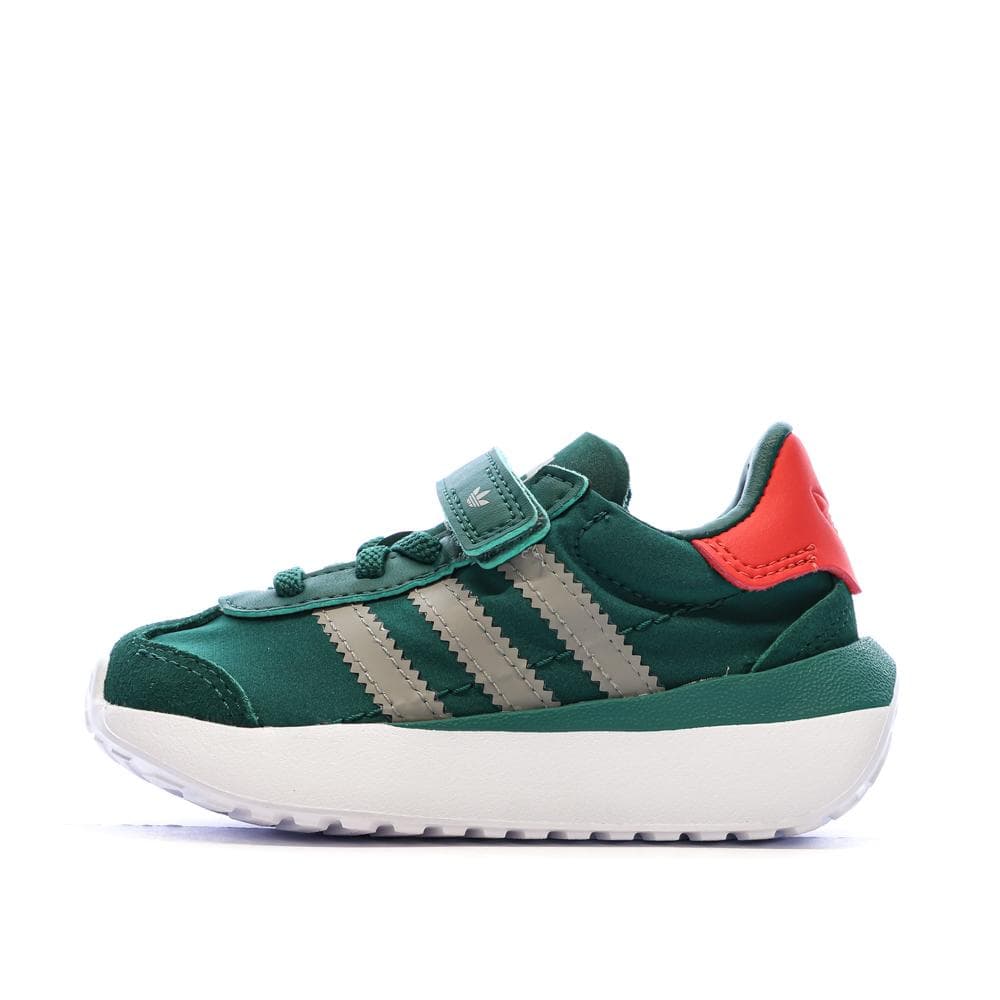 Baskets Vertes Garçon Adidas Country 1