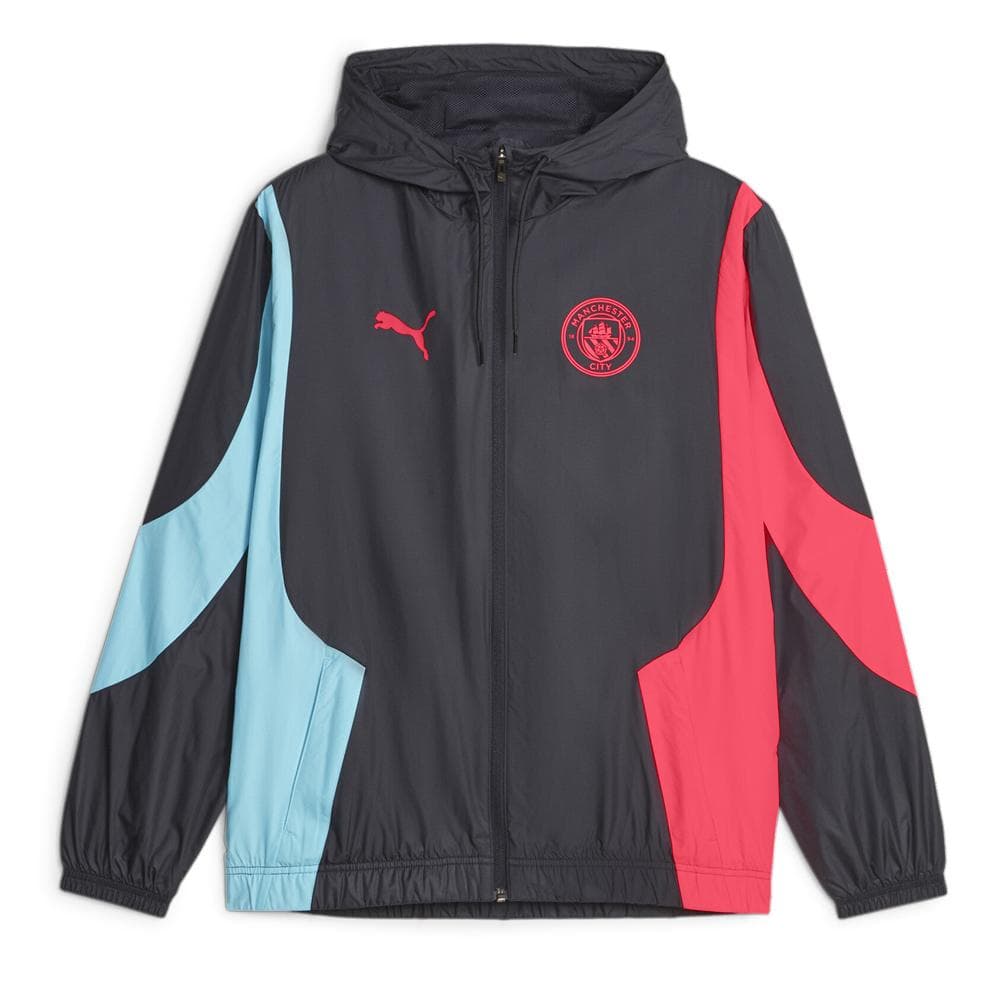 Manchester City Veste de football Noir Homme Puma Prematch 23/24 1