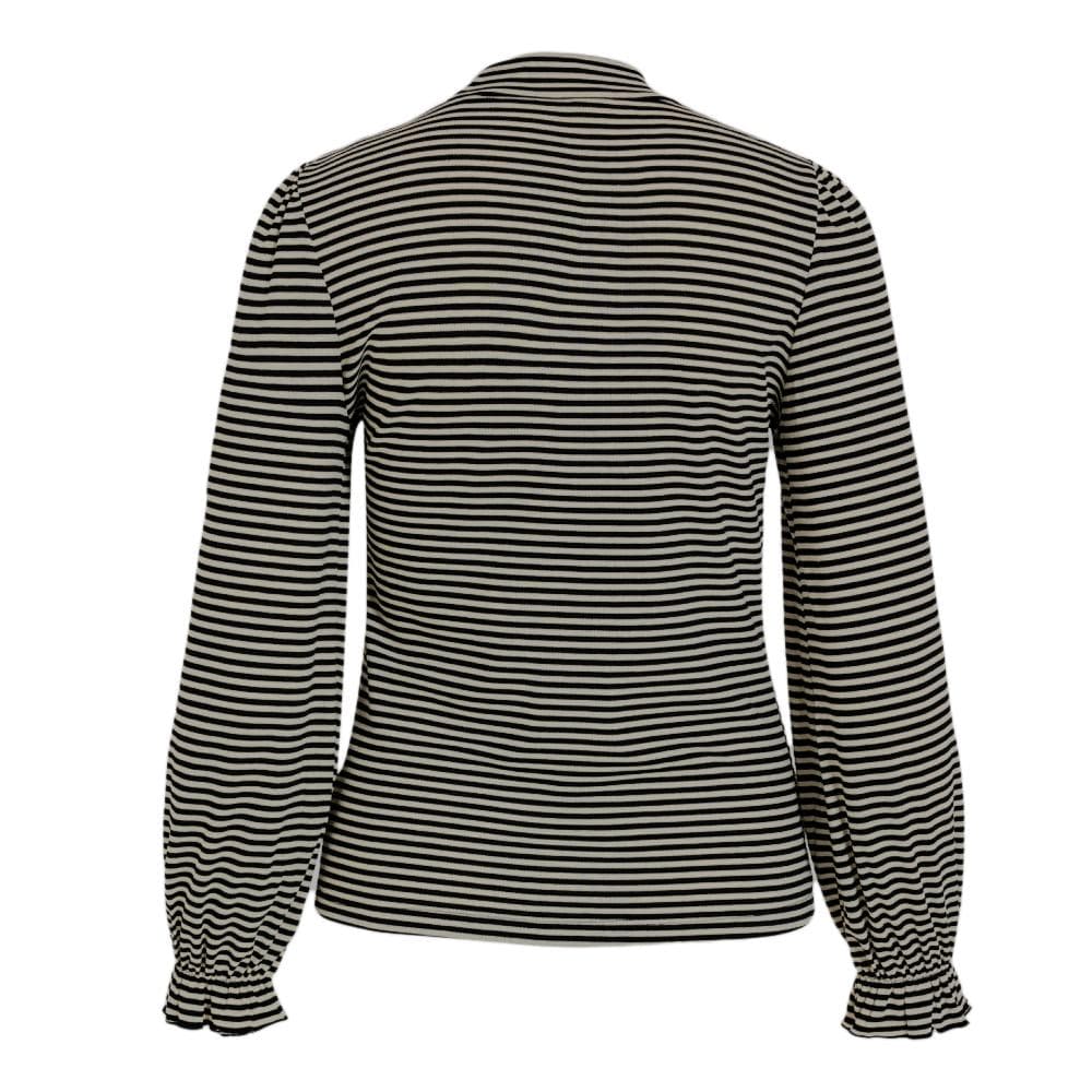 Pull Marron/Noir Femme Vila Visabia 2
