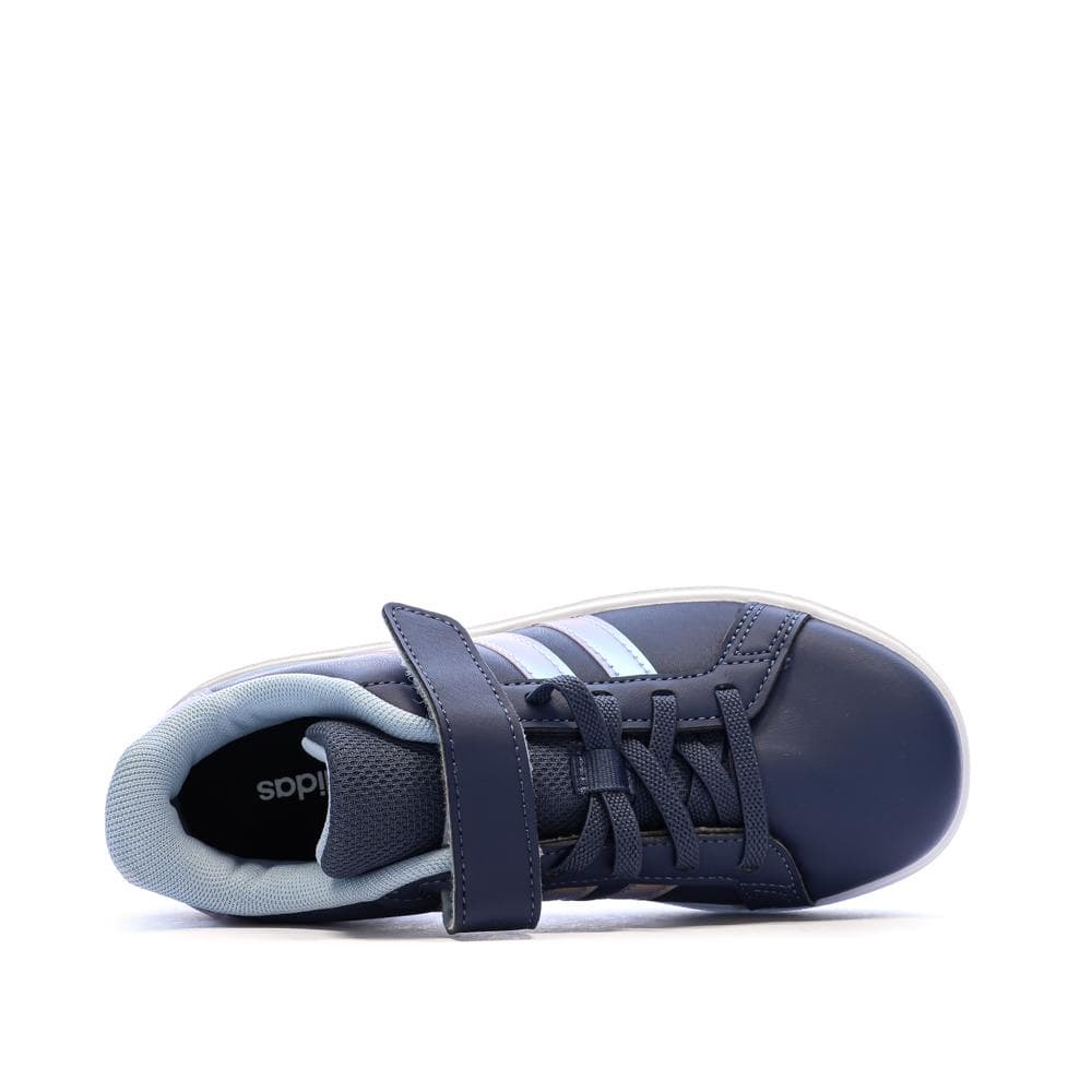 Baskets Marine Fille Adidas Grand Court 2.0 4