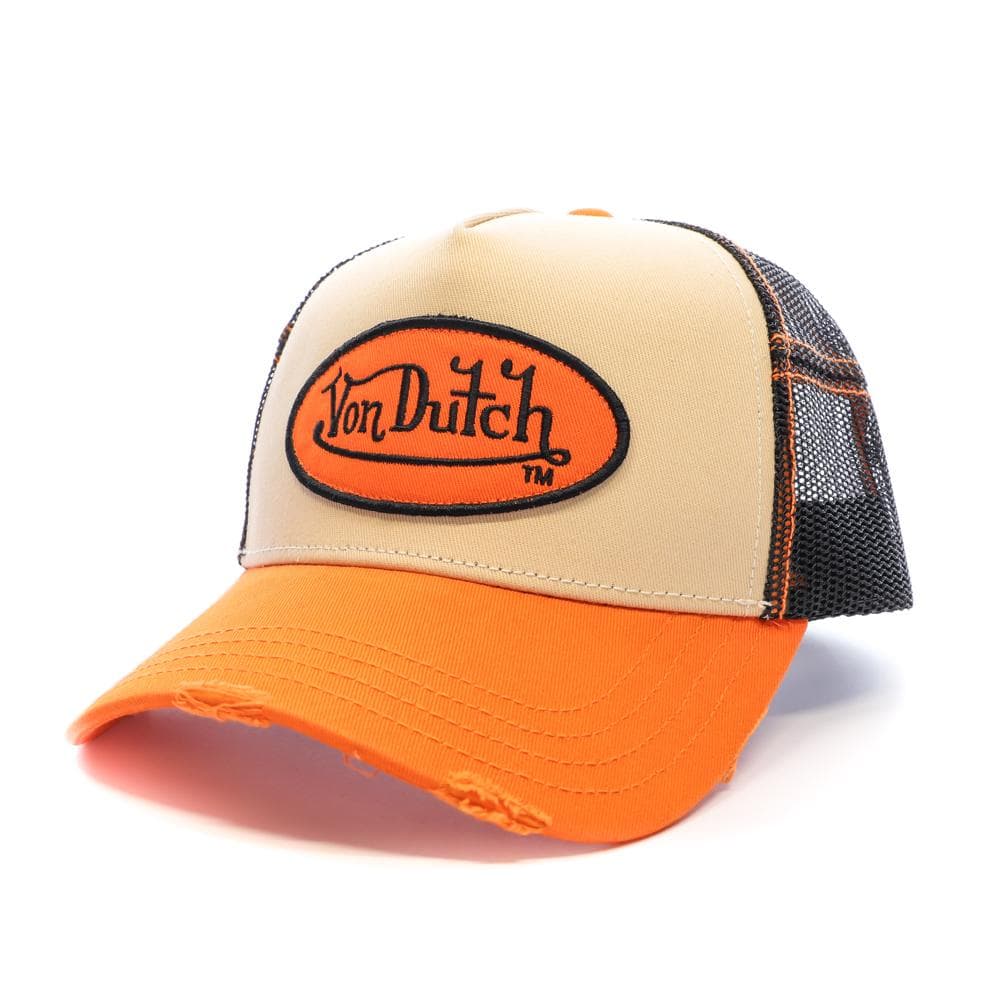 Casquette Noir/Orange Homme Von Dutch SUM 1