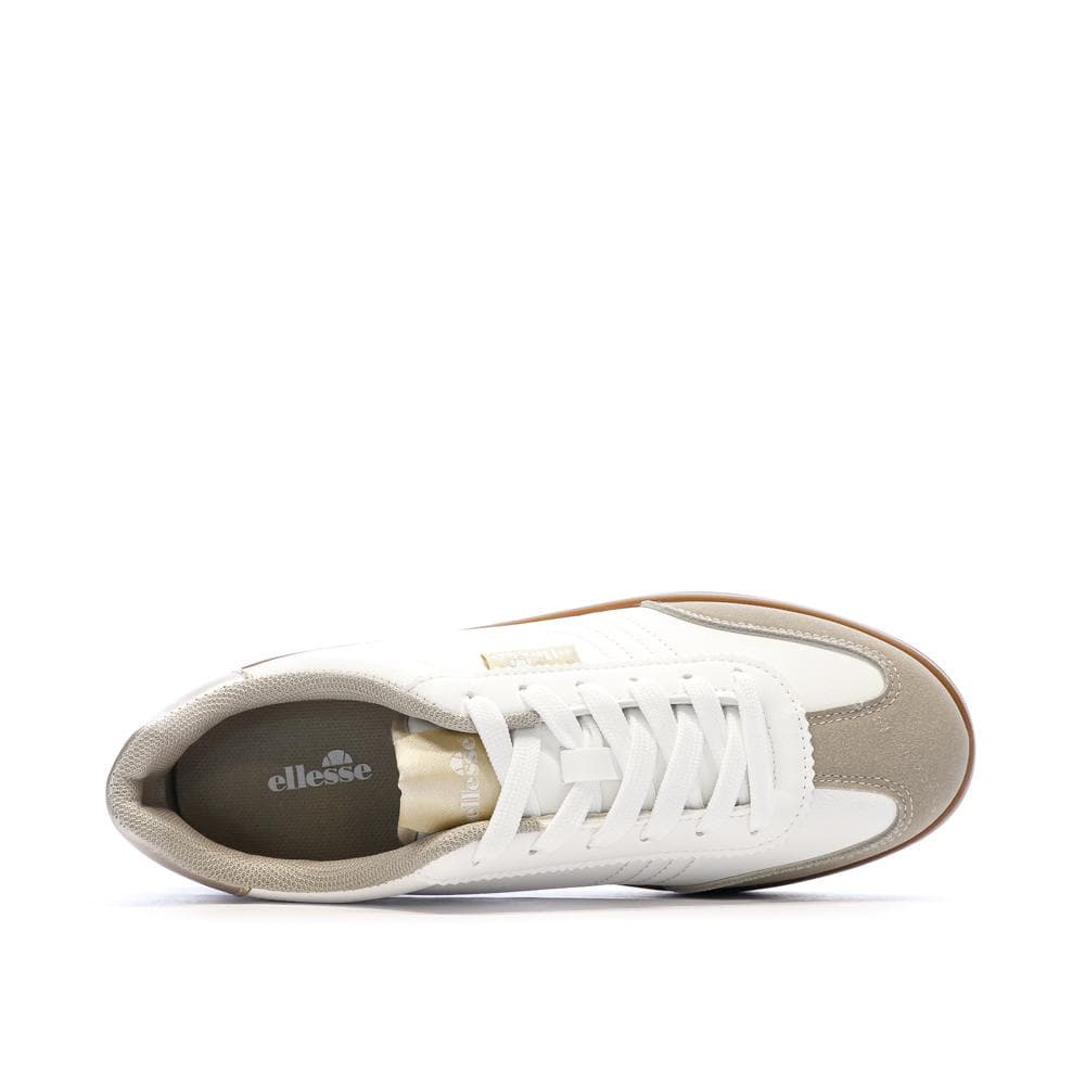 Baskets Blanches/Grises Femme Ellesse Catarina 4