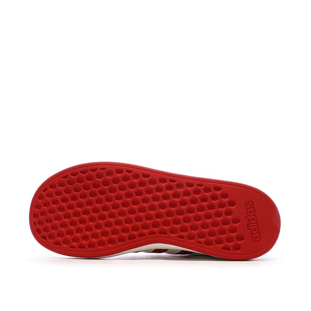 Baskets Ecru/Rouge Garçon Adidas Grand Court 2.0 5