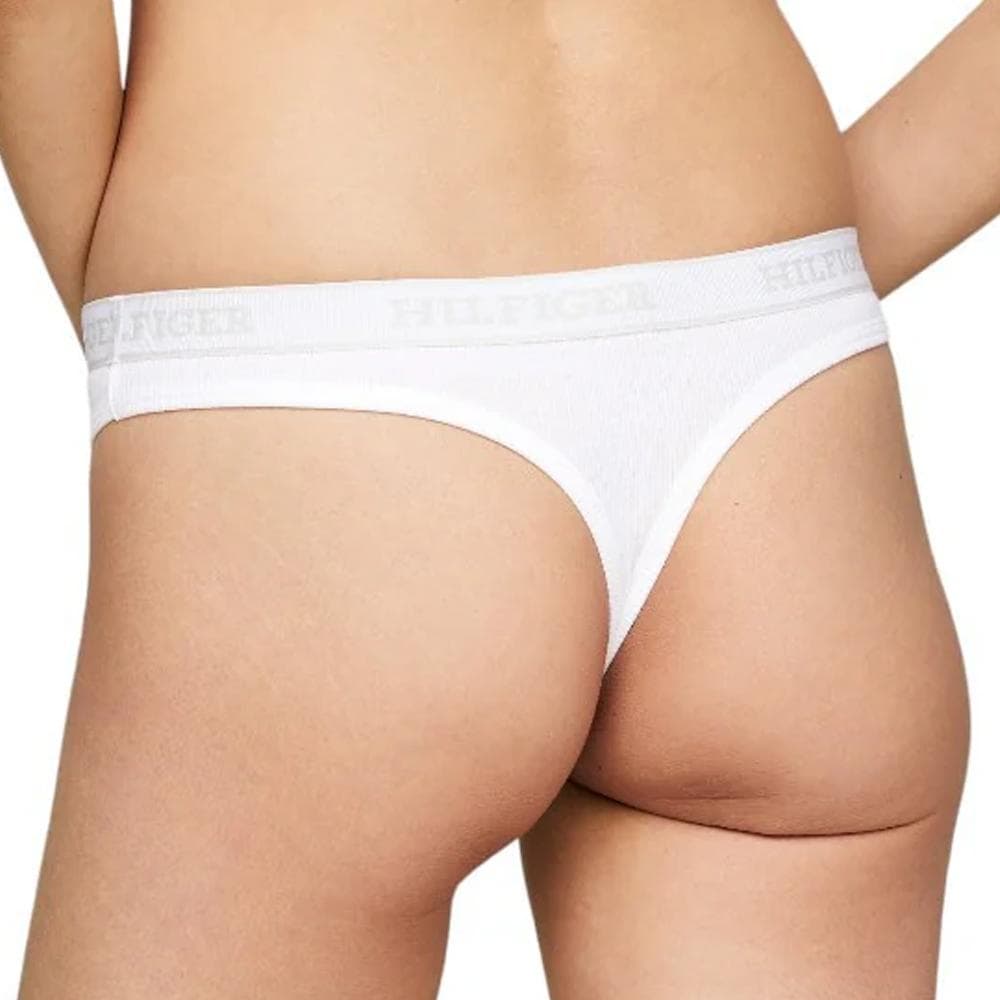 String Blanc Femme Tommy Hilfiger ThongR 2
