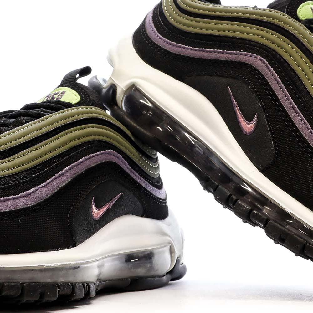 Baskets Noir/Kaki Femme Nike Air Max 97 7