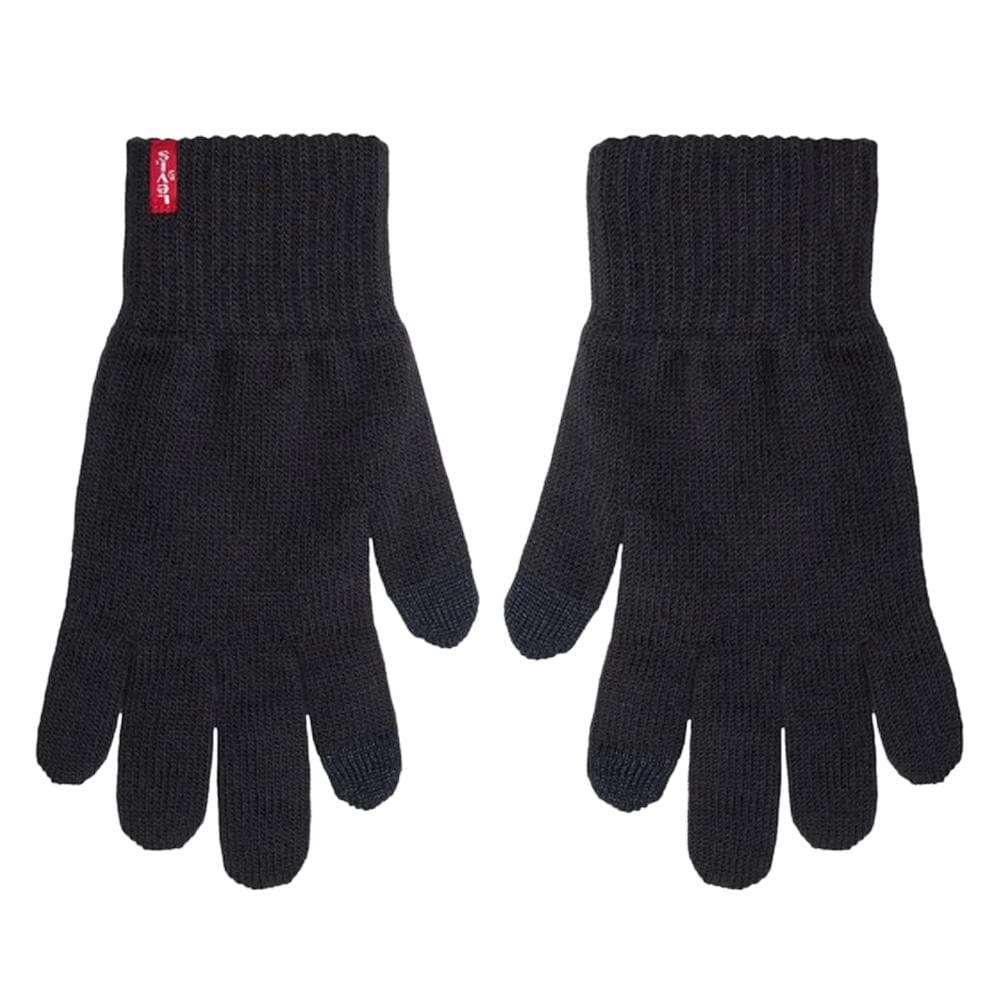 Gants Noir Mixte Levi's Ben Touch Screen Gloves 1