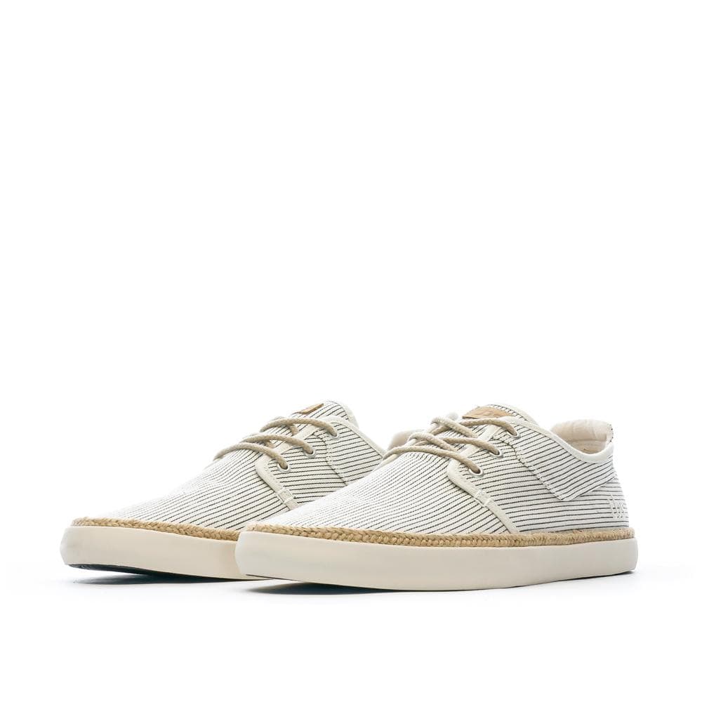 Baskets en Toile Beige/Marine Homme TBS RUKKWAI 6