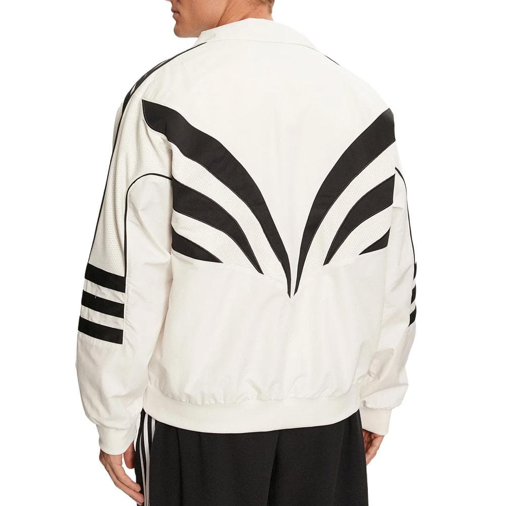 Veste Blanche/Noire Homme Adidas Q3 Atl 2