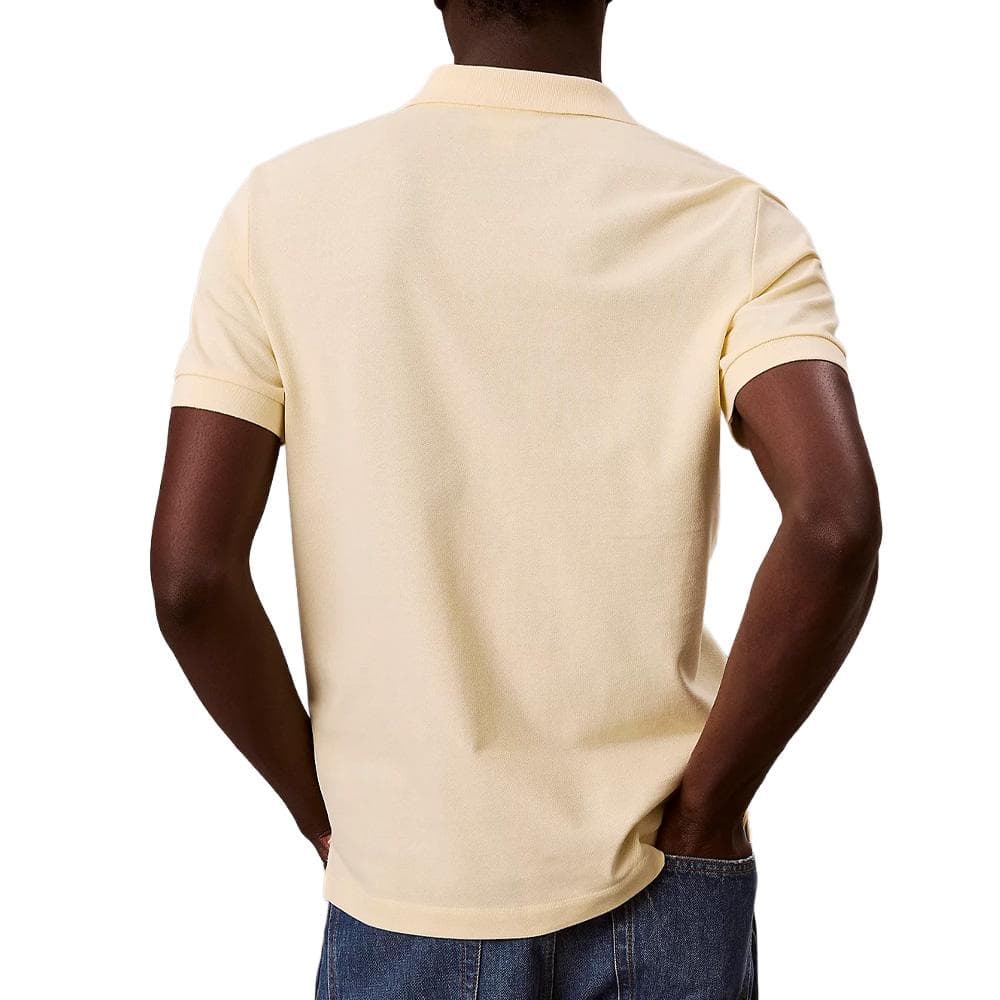 Polo Jaune Homme Calvin Klein Jeans Ss Monogram Pique 2