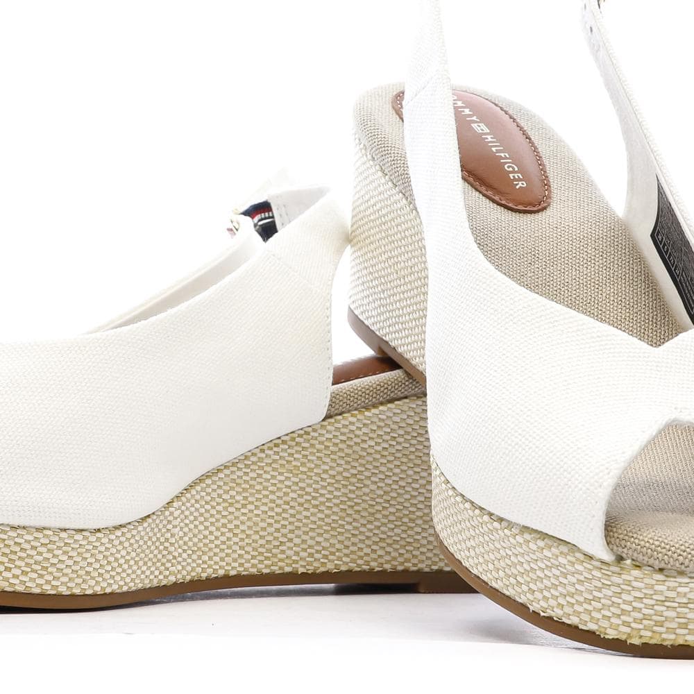 Sandales Blanches Femme Tommy Hilfiger Flag 7