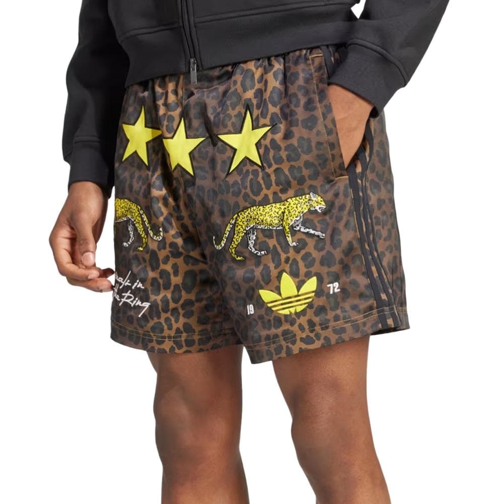 Short Léopard Marron Homme Adidas Box 1