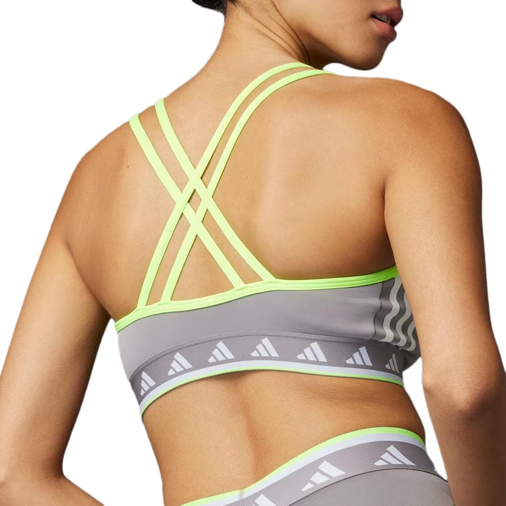 Brassière Grise Femme Adidas Aer 2
