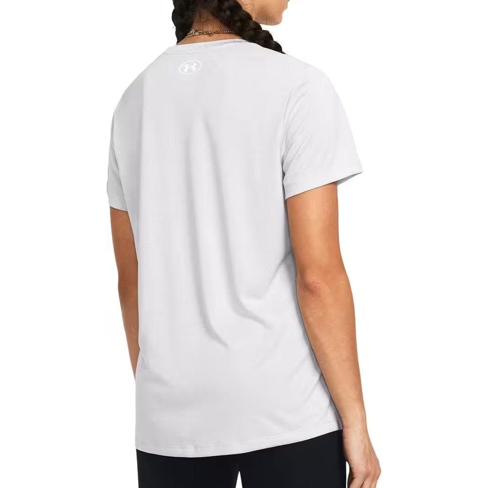 T-Shirt Gris Clair Femme Under Armour Tech 2