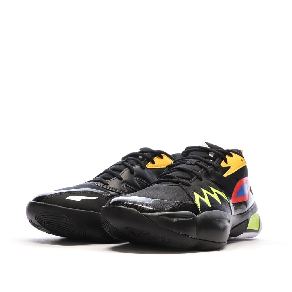 Chaussures de basketball Noires/Vertes Homme Puma Genetics 6
