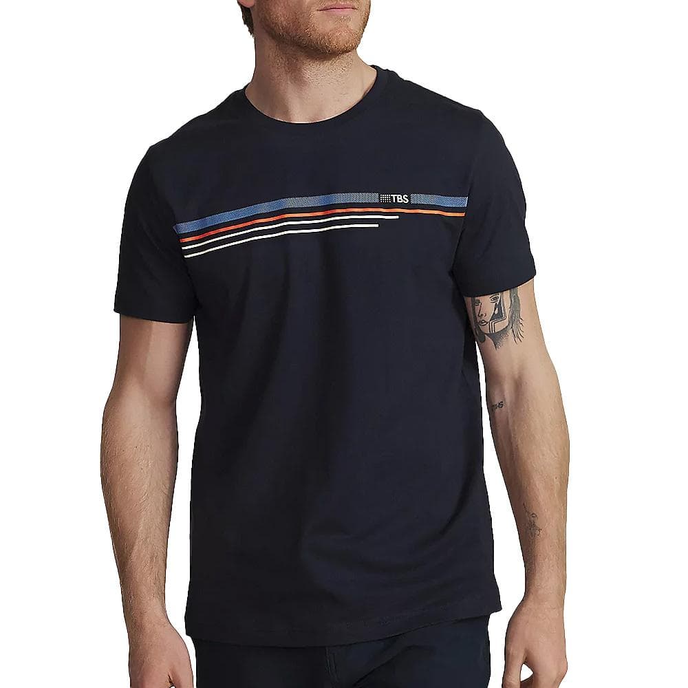 T-Shirt Marine Homme TBS NINIOTE 1