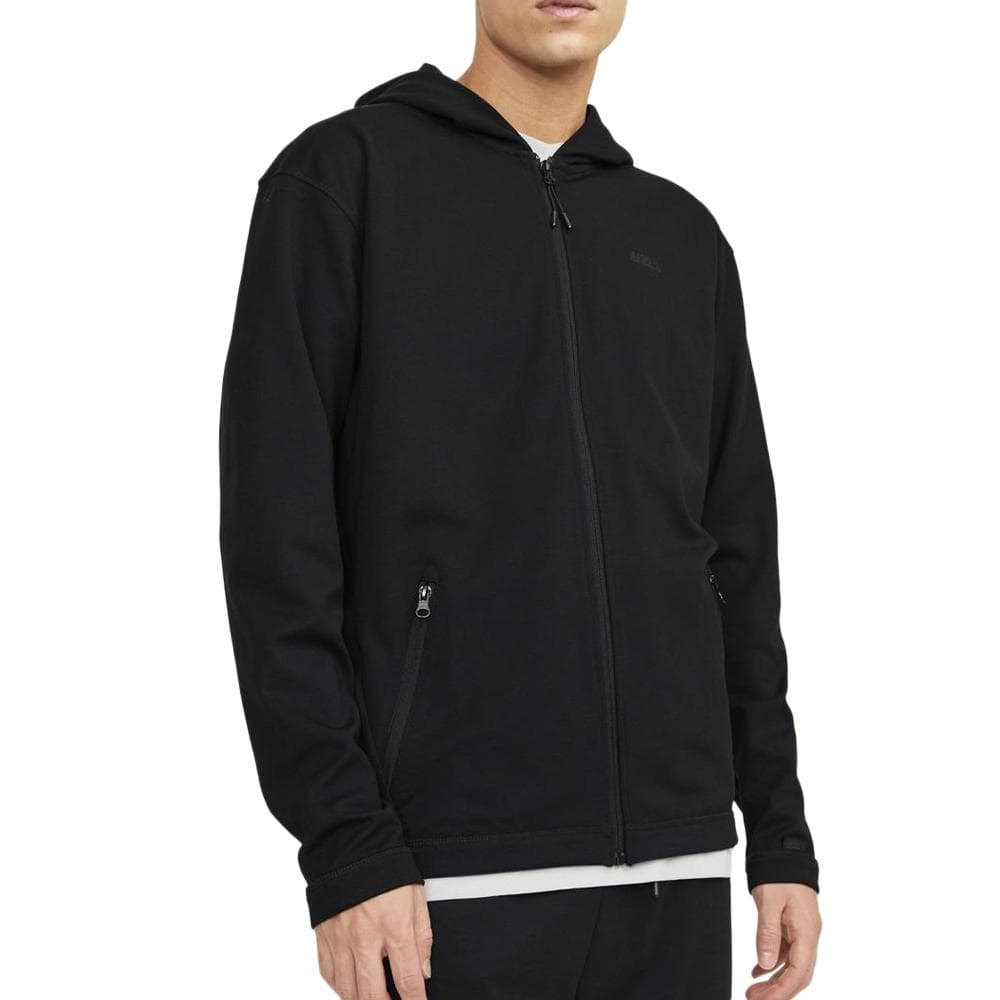 Sweat Noir à capuche Homme Jack & Jones Cloud 1