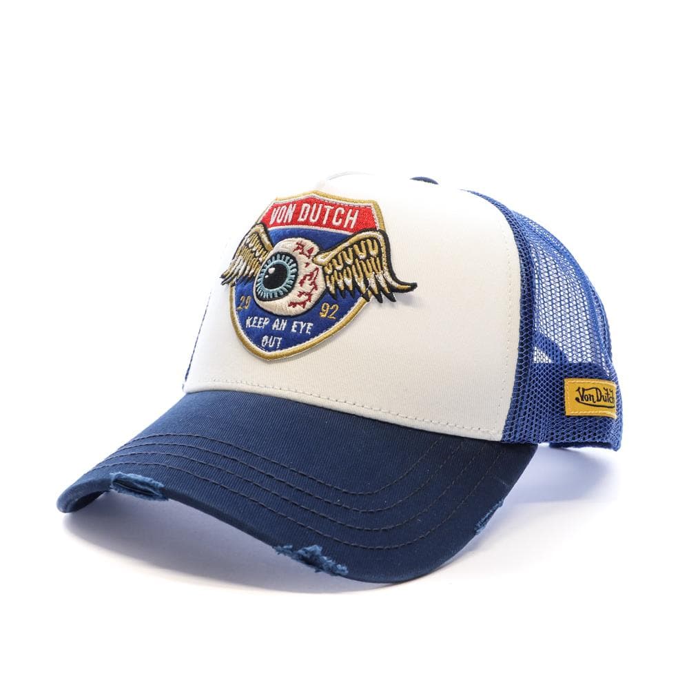Casquette Blanche/Bleu Homme Von Dutch HIG1 4