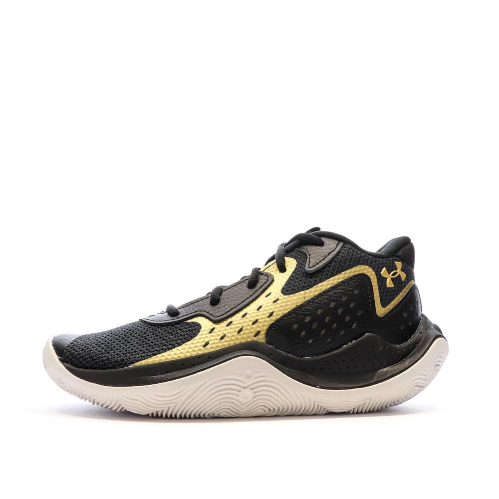 Chaussures de Basket Noir/Doré Mixte Under Armour Jet 23 1