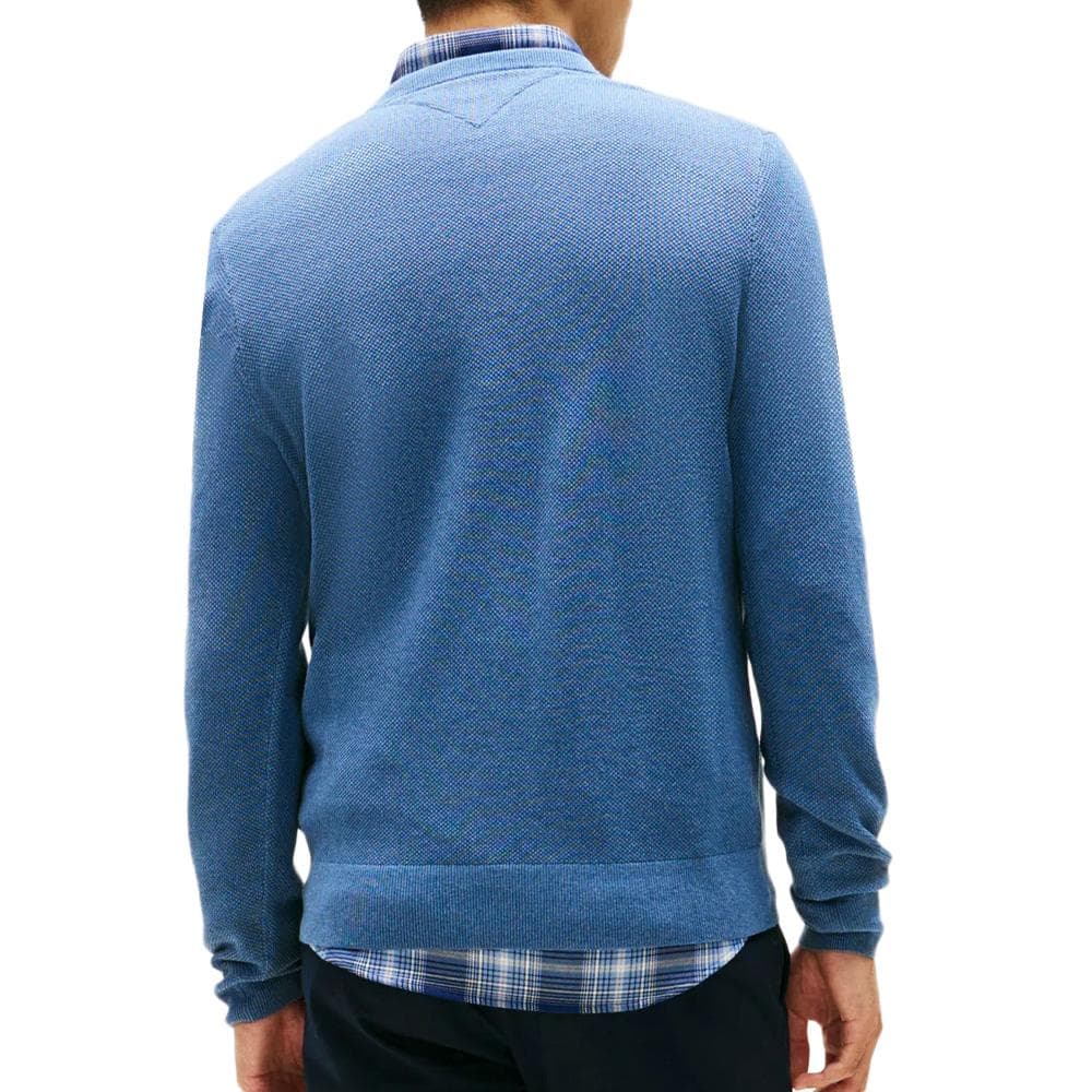 Pull Bleu foncé Homme Tommy Hilfiger Structure 2