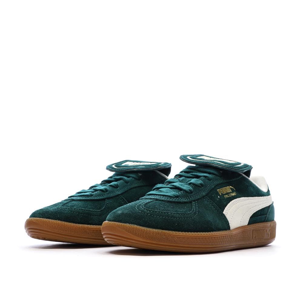 Baskets Vert Femme Puma Palermo Premium 6