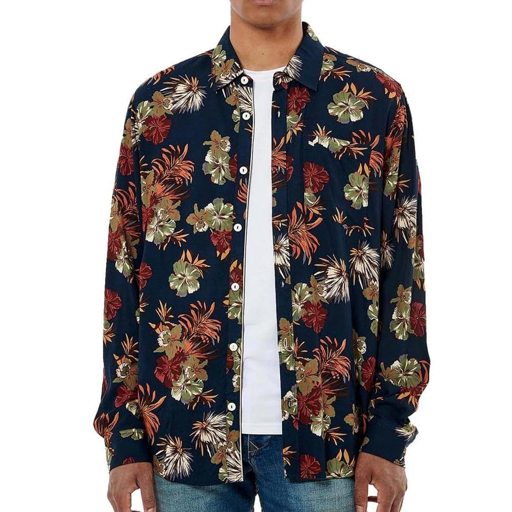 Chemise Marine/Bordeaux Homme Kaporal COOL 1
