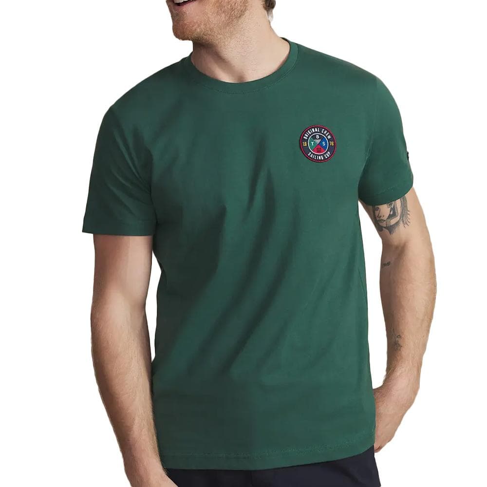 T-Shirt Vert Foncé Homme TBS IZZARTEE 1
