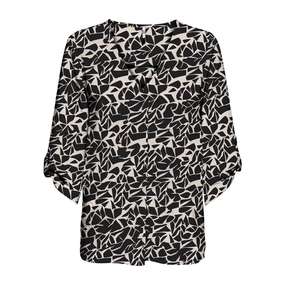 Blouse Beige/Noir Femme JDY DIVYA 1