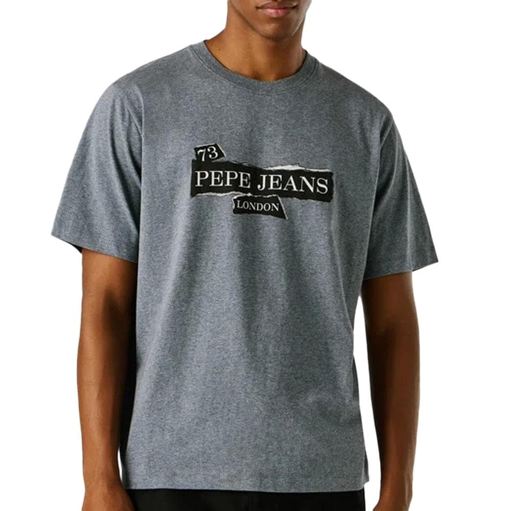 T-Shirt Gris Homme Pepe jeans Griffin 1