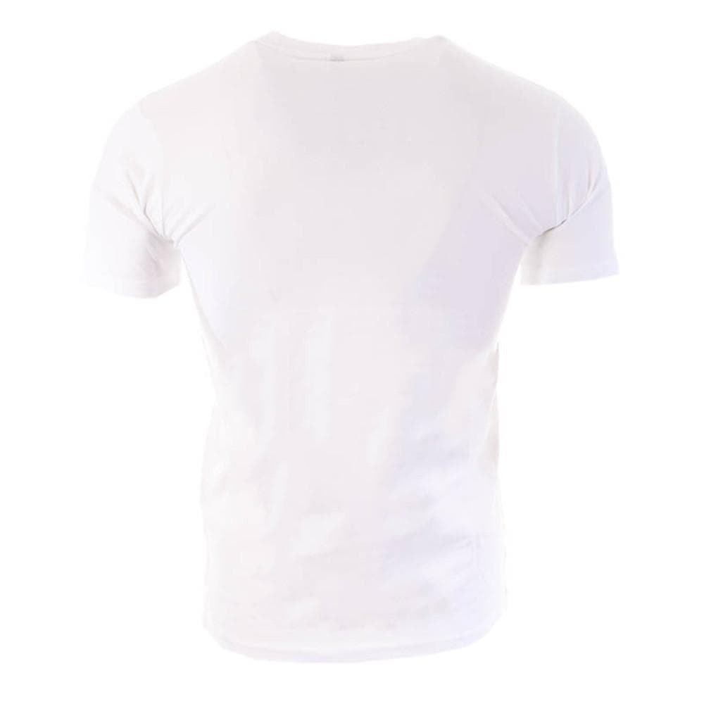 T-shirt Blanc/Marine Homme Sergio Tacchini Stripe A 2