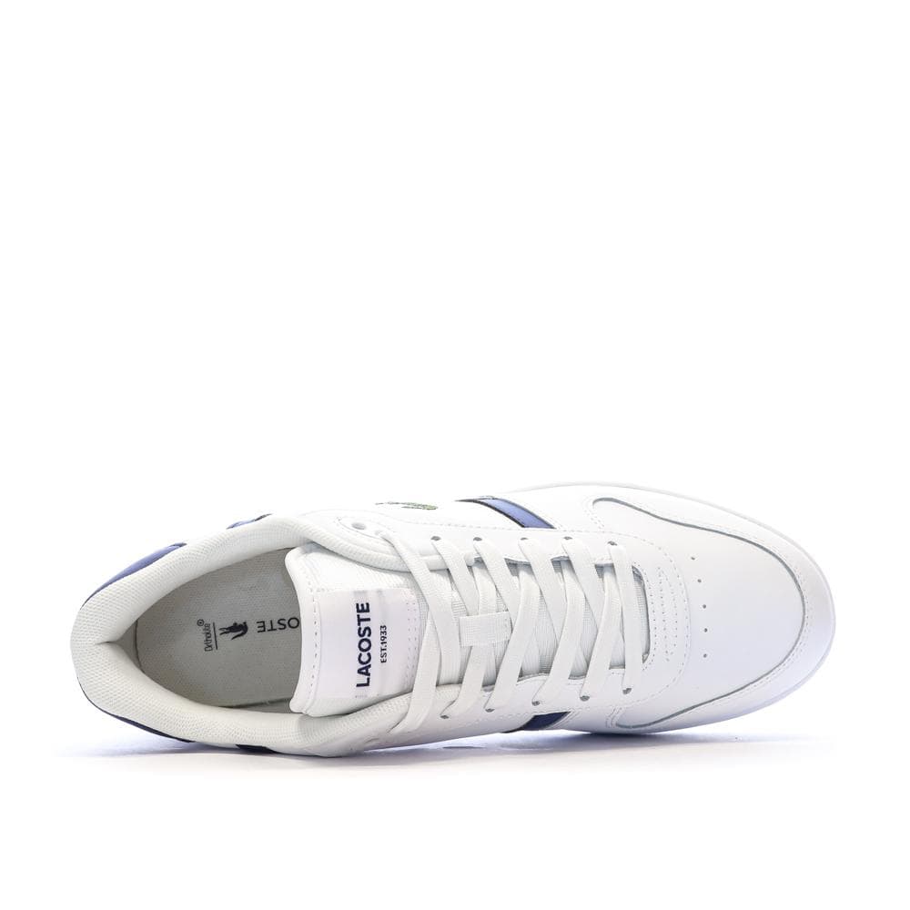 Baskets Blanc/Bleu Homme Lacoste T-clip Set 224 4