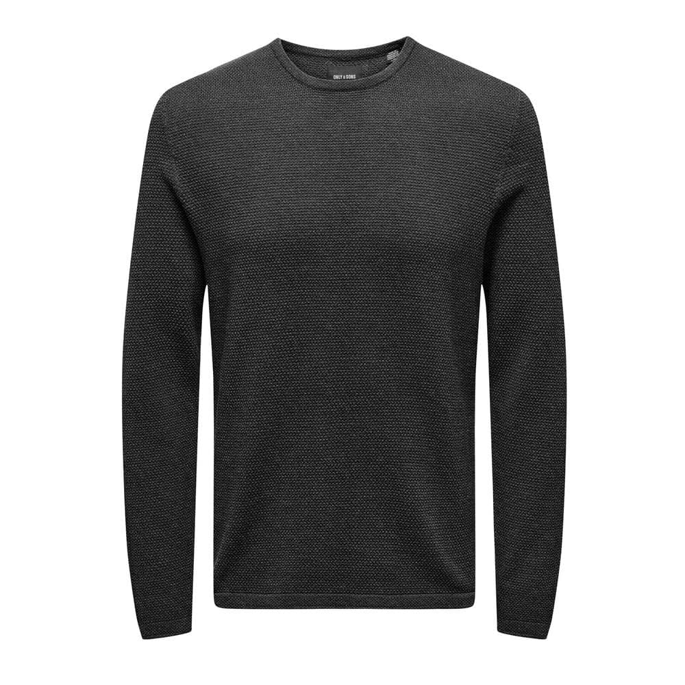 Pull Gris Anthracite Homme Only & Sons Spanter 1