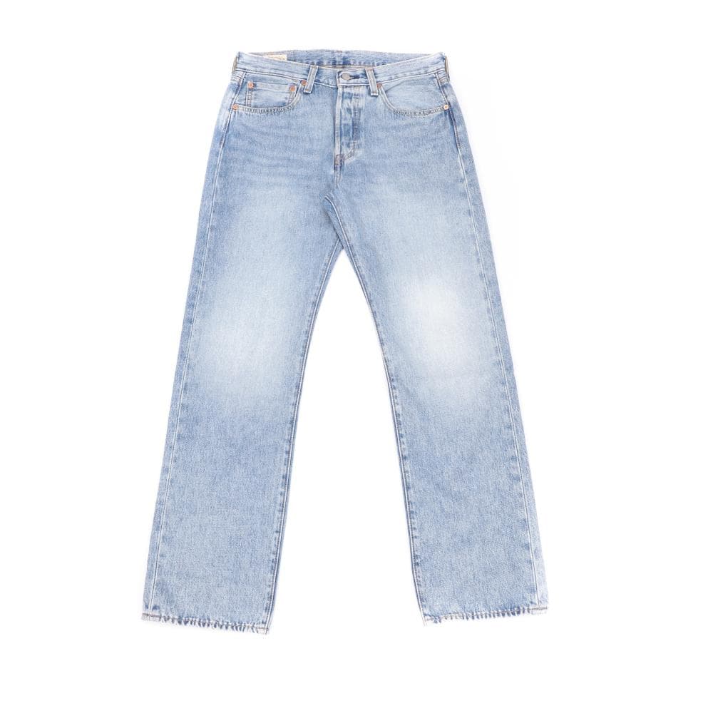 Jean Droit Original Bleu Clair Foncé Homme Levi's 501 1
