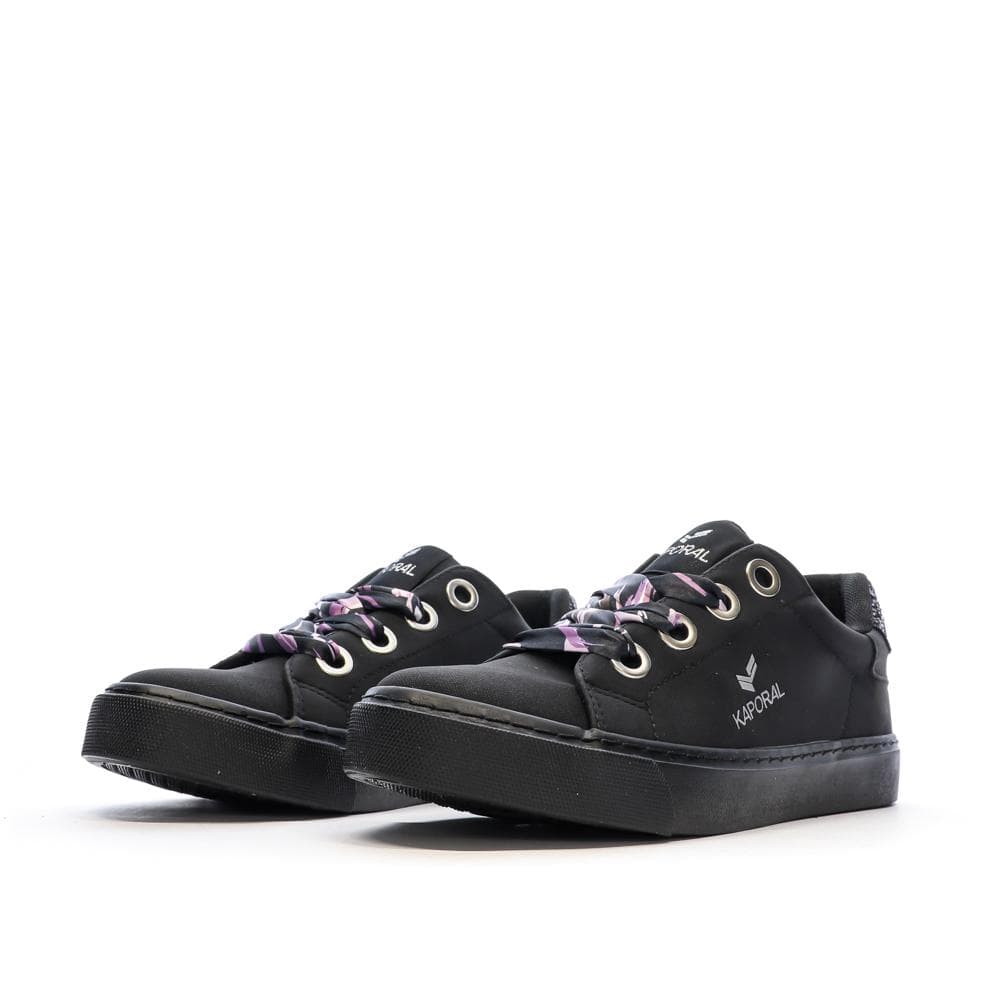 Baskets Noires Femme Kaporal Severine 6
