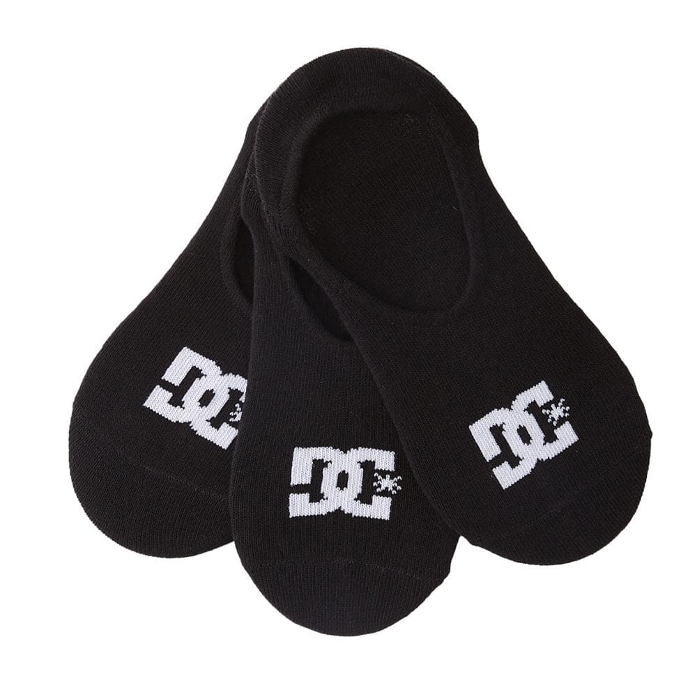 x3 Paires de chaussettes Noires Homme Dc shoes Liner 1